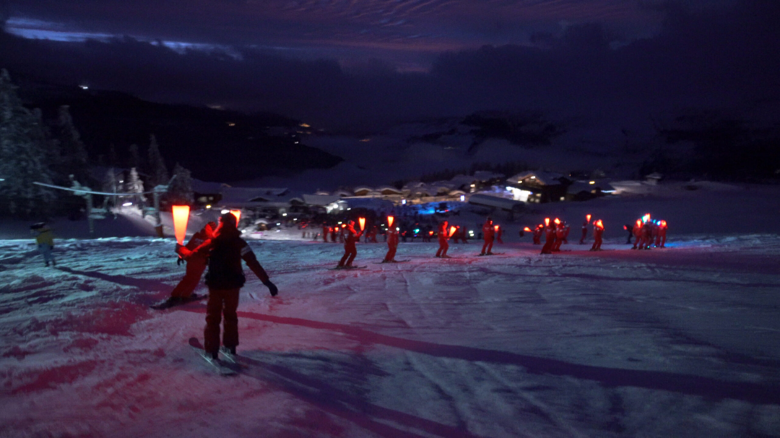 DESCENTE AUX FLAMBEAUX ESF