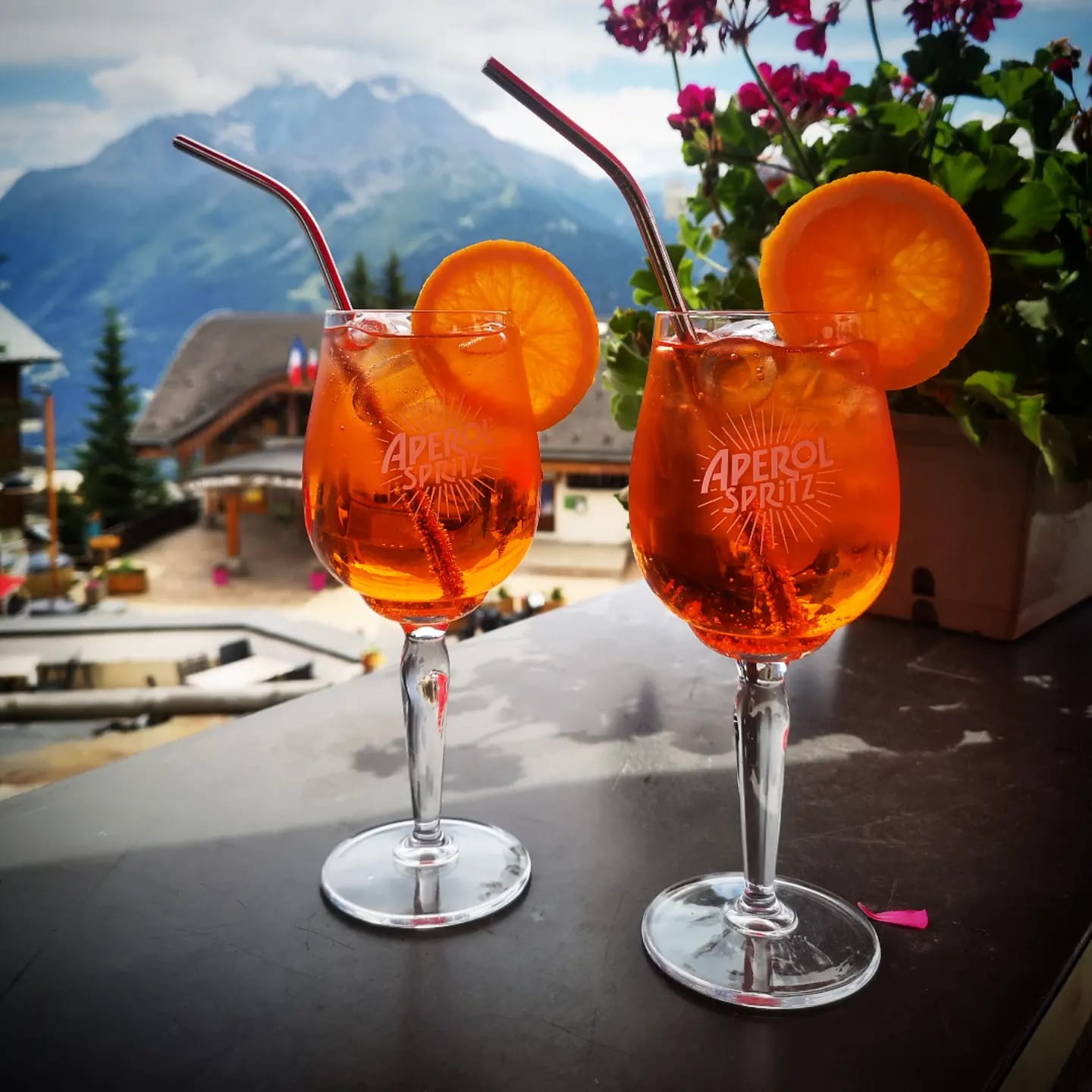 Spritz on the rock