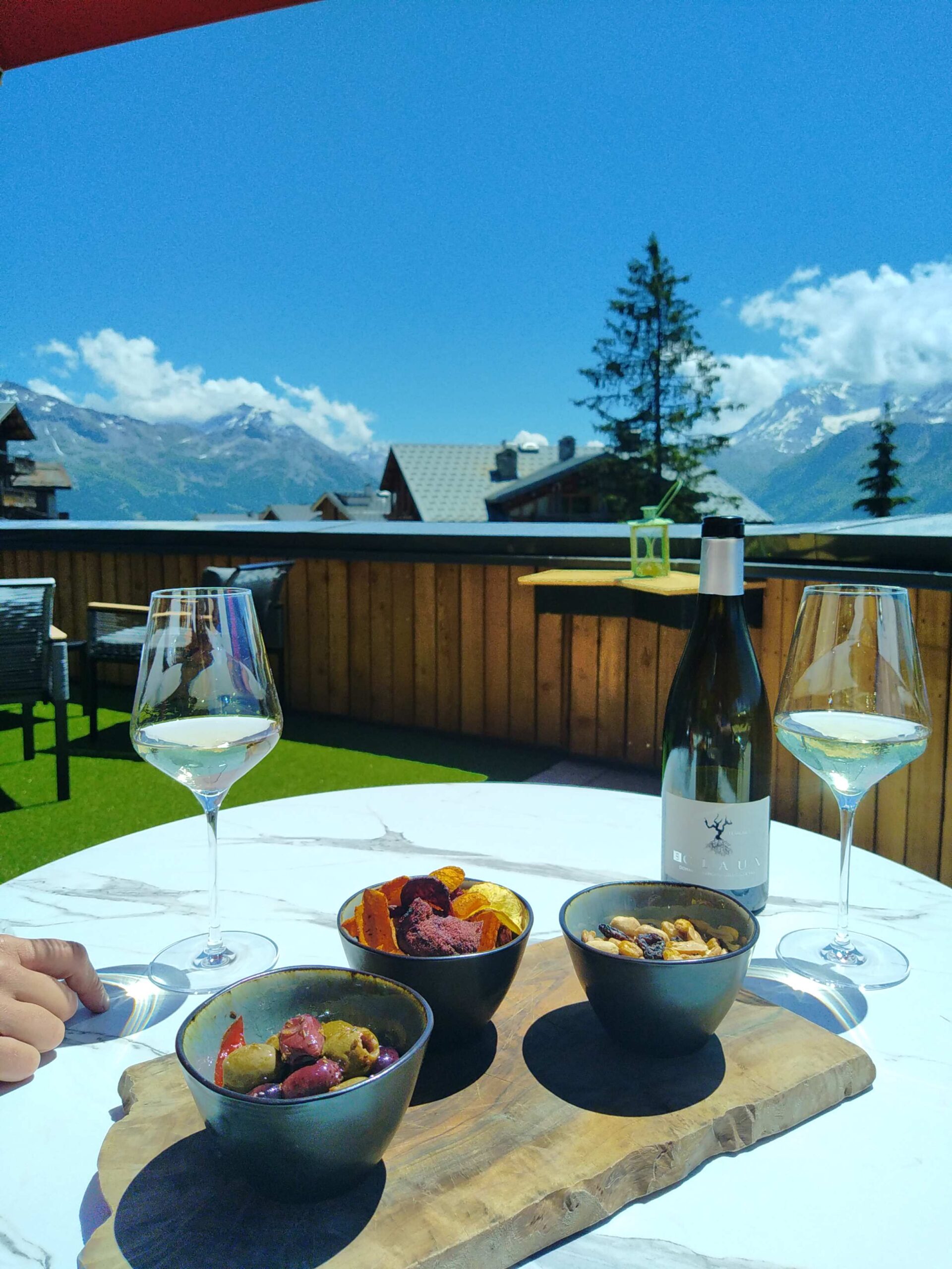 Apéritif en terrasse