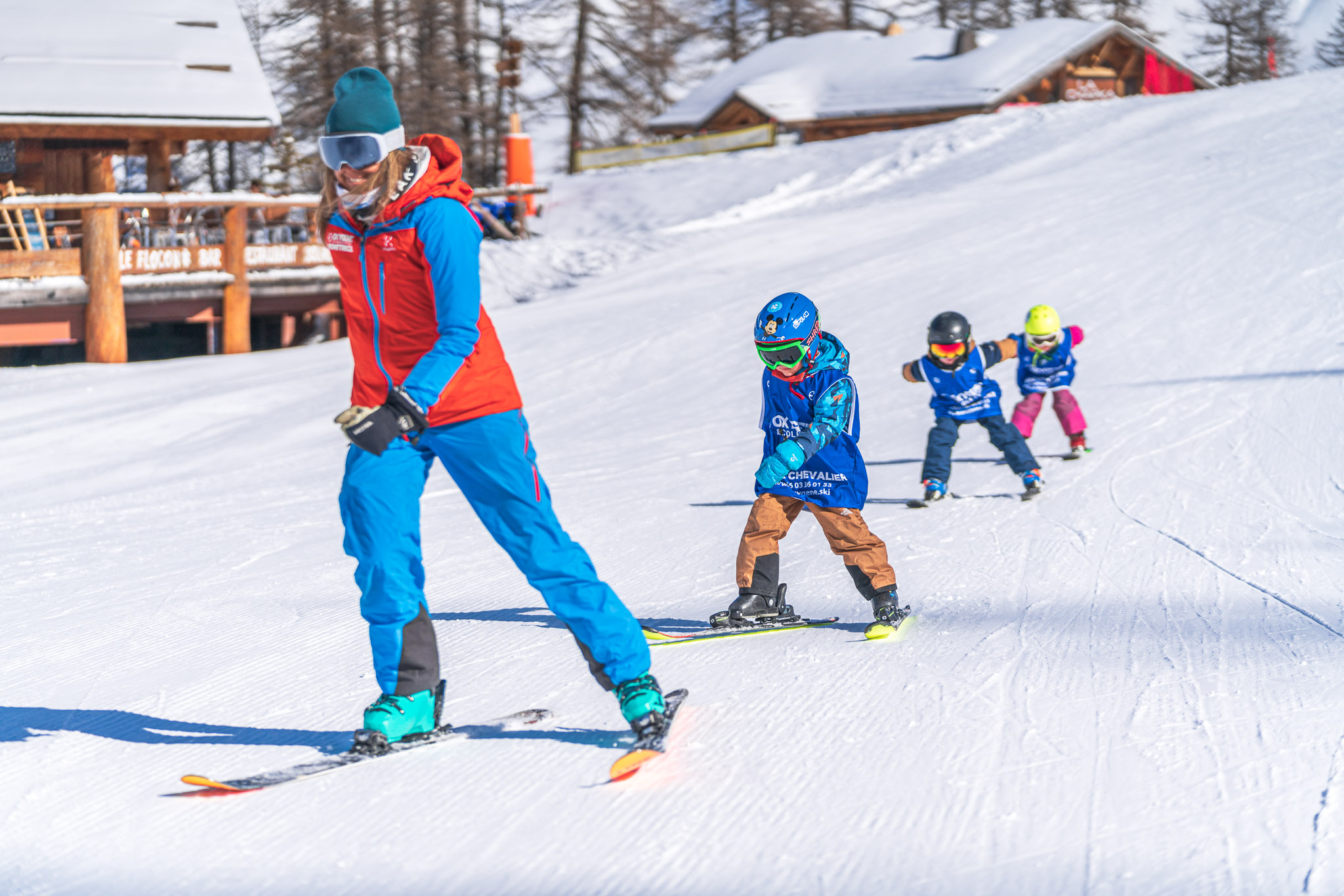 Cours de ski avec Oxygène