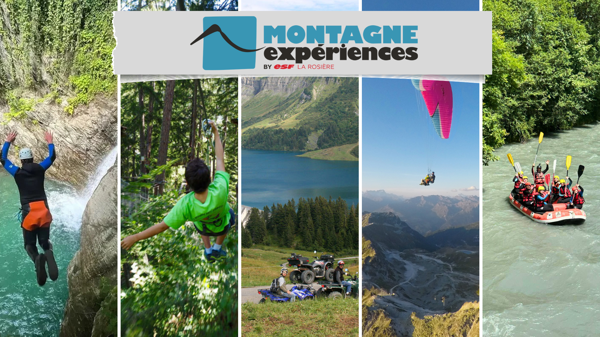 Activités outdoor avec Montagne Expériences La Rosière