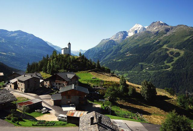 Le village du Châtelard de Montvalezan